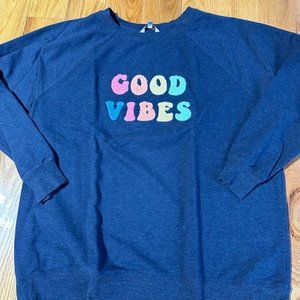 Wildfox Good Vibes Road Trip sweatshirt Size L
